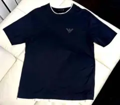 EMPORIO ARMANI メンズ Tシャツ ネイビー　Mサイズのサムネイル