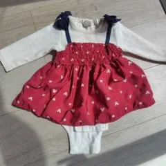 petit main Disney　ミニー　ロンパース