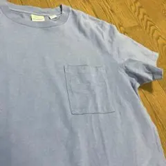 【美品】グッドウェアgood wearポケットTシャツ Lラベンダー