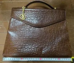 ロンシャン　バッグ 　ブラウン クロコのサムネイル