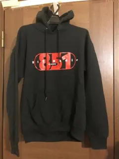 古着　 パーカー　Ｍサイズ　ラジオ大阪　851　非売品　黒　ブラック ノベルティ