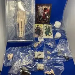 謎塔猫匣 魔術師 ヘッド ボディ ブラインドドール bjd