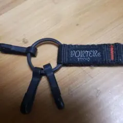 PORTER キーホルダー ストラップ ブラック