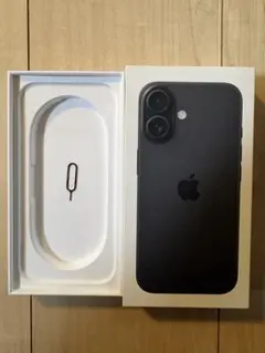 iPhone16 箱のみ　ブラック