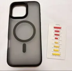 iPhone 16 Pro Max 用 ケース カラフルなボタン付き