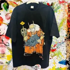 獅子神様 虎 アバンギャルド リプリント メンズ Tシャツ 半袖 和柄