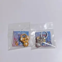 トムとジェリー　タフィ　クリア　めじるしアクセサリー　チャーム　プライズ
