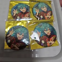 あんスタ　秋葉原　ポップアップ　エスプリ　ライカ　ホロ缶バッジ　4つ