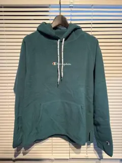Champion(チャンピオン) グリーン フード付きパーカー