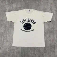 90s russell USA製　ヴィンテージ　Tシャツ HAWKS