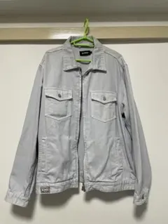 XLARGE デニムジッパートップ