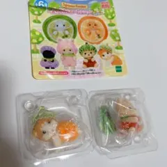 新品未開封　メイプルネコ　くま　赤ちゃん　フルーツパーティ２ スイカ メロン