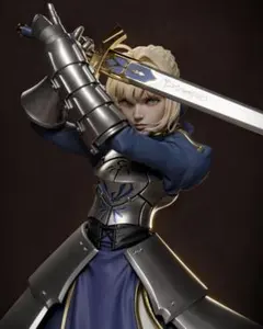 セイバー Fate ガレージキット 未塗装未組立 1/7 ガレキ フィギュア