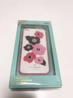【新品❣️】kate spade iPhone X用ケース 花柄