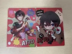 AMPTAKxレインボーロード中77% ランダムコレクションカード あっとくん