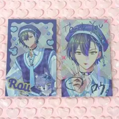 にじさんじ 小柳ロウ チェキ風カード ぎゃうるふ ぎゃうver. レア ①