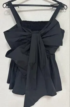 frayid ラッフルヘムデザインキャミソール ブラック - メルカリ