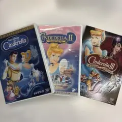 ディズニーシンデレラ DVD 特別版 3作品セット