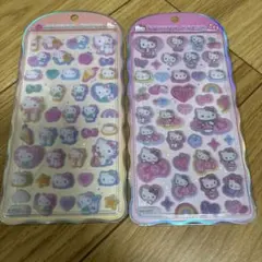 【正規品】コットンパフィーシール　キティ