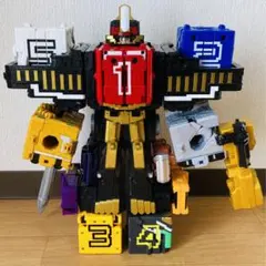 (おまけ付)動物戦隊ジュウオウジャー DXワイルドトウサイキング 当時品