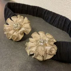 パーティドレス　ベルト