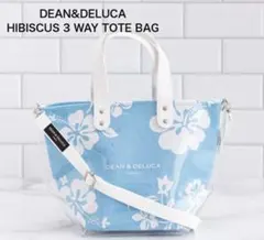 新品　DEAN&DELUCA HIBISCUS 3 WAY TOTE BAG