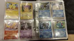 古いポケモンカード 40枚セット（旧裏含むピカチュウ カメックス ミュウツー他）のサムネイル