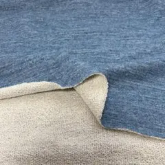 slowboat スペック染め裏毛リネン混　裏毛ニット