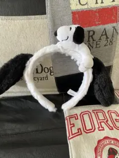 ユニバ　スヌーピーカチューシャ