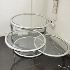 ガラステーブル サイドテーブル