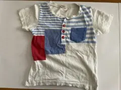 moujonjon ストライプ Tシャツ　110 キッズ