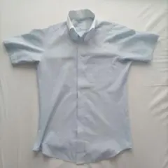水色ス 半袖シャツ ホワイトカラー ORIHICA　ワイシャツ　半袖　メンズ　Ｓ