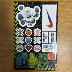 ONE PIECE×NIKE スペシャルコラボステッカー