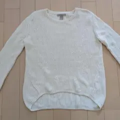 BANANA REPUBLIC アイボリー ニットセーター XS