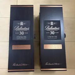Ballantine’s バランタイン 30年 木箱 【空箱】　2個セットのサムネイル