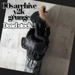 2000's python leather hobo shoulder y2k