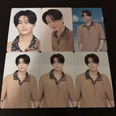 enhypen ジェイ BESIDE ラントレ popup 6枚セット トレカ