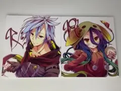 映画 ノーゲームノーライフゼロ 入場者特典 ミニ色紙 2枚セット