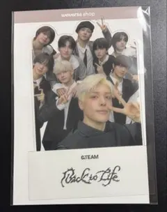 &TEAM Back to Life Weverse global 特典