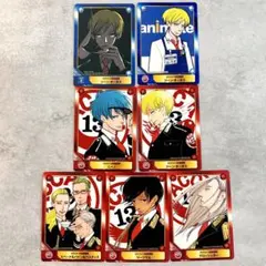 ACCA13区監察課 コラボカフェ 特典 ステッカー ジーン コンプリート 