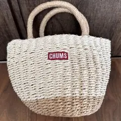 CHUMS ロープ編みトートバッグ ベージュ