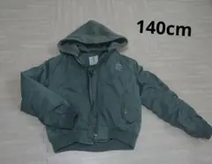 【訳あり⠀】H＆M 140cm MA-1 ジャケット