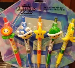 USJ　スーパーニンテンドーワールド　マリオカート　ボールペンセット