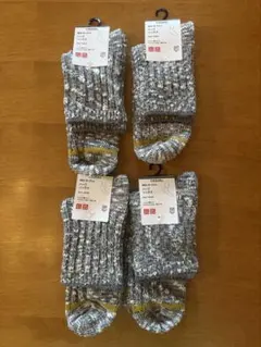 【UNIQLO】新品⭐︎メンズ ハーフソックス 4足セット