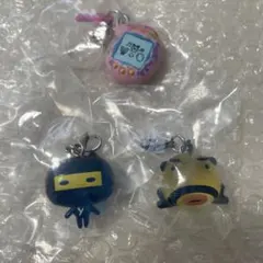 たまごっち めじるしアクセサリー３　おやじっち　ござるっち　ふぁみたま