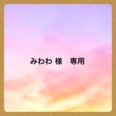 みわわ 様　専用です