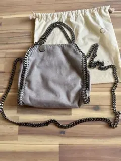 美品ステラ マッカートニー ファラベラ　タイニートートバッグ