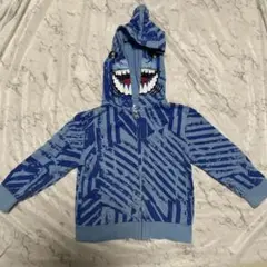 LITTLE BEAR CLUB シャークパーカー ブルー 95cm