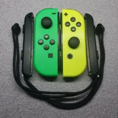 た*や様 Switch　ジョイコン　左右　グリーン&イエロー