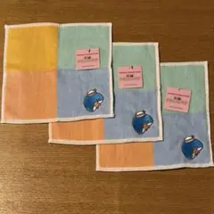 タキシードサム タオルハンカチ 3枚